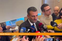 Puglia, Decaro "Con Cantieri antimafia sociale 2.0 sostituiamo armi con arte"