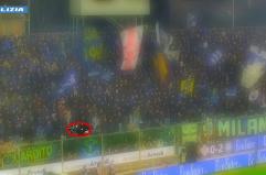 Petardo contro il portiere Audero in Cremonese-Inter, arrestato il responsabile