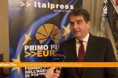 Fitto "Primo Piano Europa riduce distanza tra opinione pubblica e istituzioni"