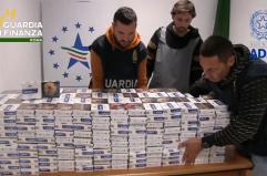 Sigarette di contrabbando, maxi-sequestro a Fiumicino