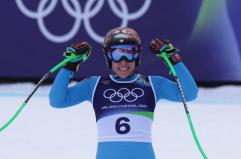 Brignone d&rsquo;oro nel super-G davanti a Mattarella, quinto trionfo azzurro