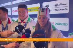 Slittinisti a Casa Italia "Abbiamo fatto la storia"