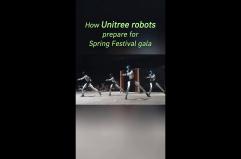 Cina, i robot di Unitree Robotics si "allenano" per la Festa di Primavera