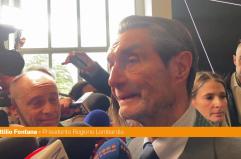 Palazzetto del ghiaccio Rho Fiera, Fontana "Bella eredit&agrave; delle Olimpiadi"