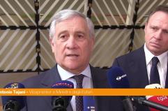 Ucraina, Tajani "Favorevoli a nuove sanzioni alla Russia, obiettivo &egrave; la pace"
