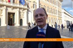 Ue, Palalic "Dall'Italia pieno sostegno all'adesione della Serbia"