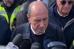 Frana Niscemi, Schifani "Occorre fare presto per ridare serenit&agrave; a popolazione"