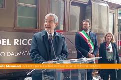 Treno del Ricordo, Musumeci &ldquo;Giovani conoscano storia per non ripetere errori"