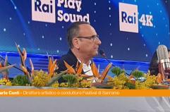 Sanremo, Conti "Nessun divieto sui parenti, solo una scelta sugli ospiti"