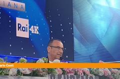 Sanremo, il saluto di Carlo Conti "Grazie per questi 5 anni"