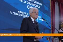 Mattarella "Abbattere i muri della paura e dell'indifferenza"