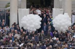 A Nola l'ultimo saluto al piccolo Domenico Caliendo