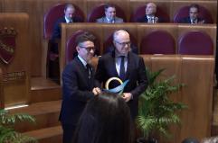 Pianeta Acqua, consegna premio Anter al Sindaco Gualtieri