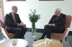 Mattarella incontra il Re di Spagna Felipe VI a Salamanca