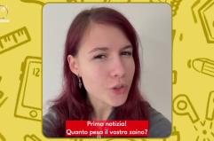 Quanto pesa il vostro zaino?