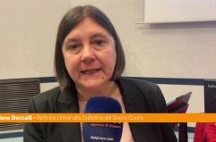 Universit&agrave; Cattolica, Beccalli "Comprehensive Cancer Center emblema Ateneo"