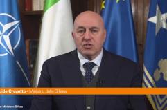 Crosetto "La pace non &egrave; mai scontata, va costruita e difesa ogni giorno"