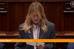 Meloni "In Iran flebile prospettiva di pace, Israele fermi escalation in Libano"