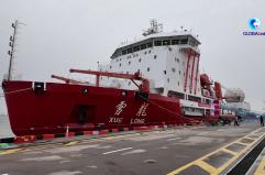 Cina, rompighiaccio polare torna in patria dopo la spedizione in Antartide