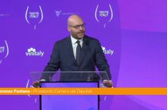 Vinitaly, Fontana "Da Verona un appello al mondo per la pace e la diplomazia"
