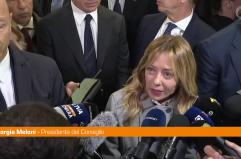 Meloni "Solidariet&agrave; al Papa, da Trump parole inaccettabili"