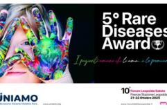 Rare Diseases Award 2025, al via candidature premio promosso da Uniamo