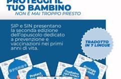Vaccini, da pediatri e neonatologi opuscolo per genitori 'Proteggi il tuo bambino'