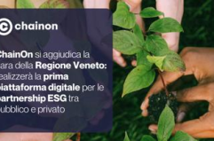 ChainOn vince gara Regione Veneto per piattaforma partnership Esg tra pubblico e privato