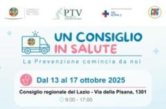 Nel Lazio torna un 'Consiglio in Salute', programma gratuito di prevenzione