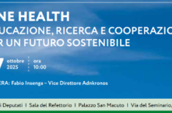 Tor Vergata, presentazione corso laurea in Medicina veterinaria visione One health