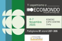 Officine Sostenibili ad Ecomondo, tra novità tecniche ed eventi