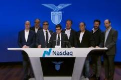 Lazio protagonista al Nasdaq, suonata campana chiusura contrattazioni, Enrico Lotito "grande orgoglio"