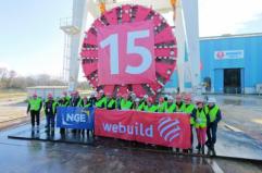 Webuild e Nge, pronta la Tbm per scavare lotto 2 linea 15 ovest Grand Paris express