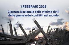 Anvcg e Anci, l&rsquo;Italia si illumina di blu per chiedere stop alle bombe sui civili