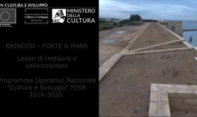 Brindisi, Forte a Mare e Castello Alfonsino tornano a risplendere