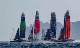 SailGp Taranto: testa a testa tra Usa e Japan Team. Emiliano: &laquo;Futuro nuovo fatto di mare&raquo;