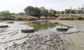 Conversano, a causa del caldo si &egrave; prosciugato il lago