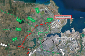 Brindisi, al via il progetto per il collegamento ferroviario con l’aeroporto del Salento