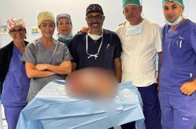 Taranto, rimosso un tumore ovarico di 15 kg: nessuna complicanza, la paziente è tornata a casa