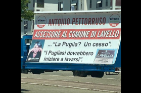 «Puglia un cesso, i pugliesi si lavino» Emiliano querela l’assessore grillino di Lavello