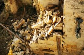 Paura a Gravina: un palazzina disabitata è crollata, per fortuna nessun ferito