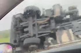 Cerignola, tragedia sulla SS16: autoarticolato si ribalta, un morto. Chiusa corsia in direzione Bari