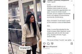 Brindisi, tensioni in centro dopo lo sbarco dei crocieristi: segnalata un’aggressione ai danni di giovani filopalestinesi Brindisi, tensioni in centro dopo lo sbarco dei crocieristi: segnalata un’aggressione ai danni di giovani filopalestinesi