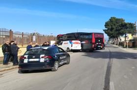 Scontro tra il pullman del Foggia Calcio e un furgoncino: non ci sono feriti gravi