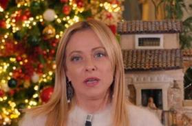 Nel video di auguri della premier Giorgia Meloni sui social c'&egrave; un presepe  made in Foggia