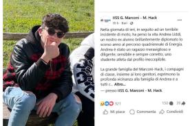 Andrea Liddi, studente modello e nuotatore agonista