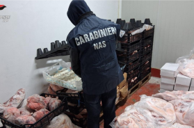 Carne senza tracciabilit&agrave; in Salento: sequestrati 22 quintali pronti alla vendita in una ditta del Leccese
