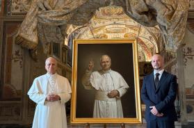 &Egrave; del tarantino Roberto Ferri il ritratto ufficiale di Papa Leone XIV