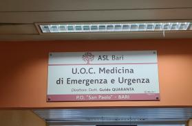 Bari, arrestato dopo aver sferrato un pugno ad un'infermiera del pronto soccorso dell'ospedale San Paolo