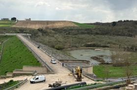 Diga di Saglioccia ad Altamura ferma da quarant'anni, fine lavori tra due mesi